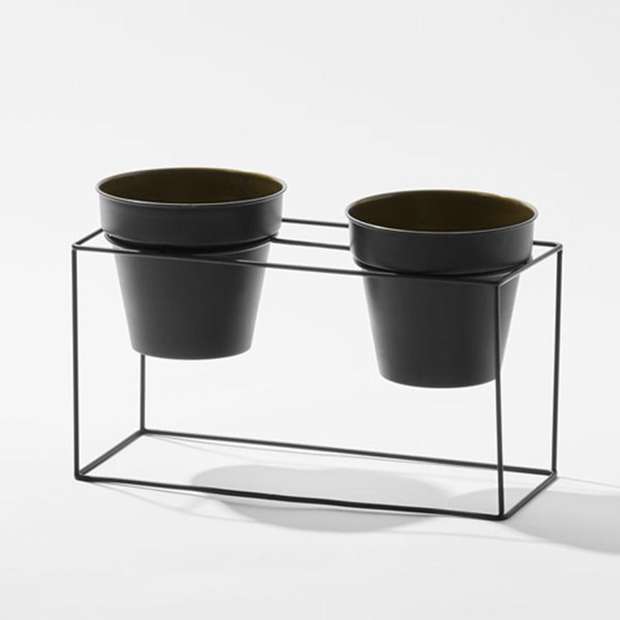 Clover クローバー ポットスタンド 2ポット リムーブウォールフック 1個