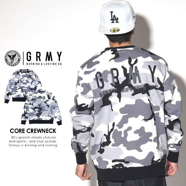 GRIMEY（グライミー） トレーナー メンズ スウェット 裏起毛 GRMY CORE 