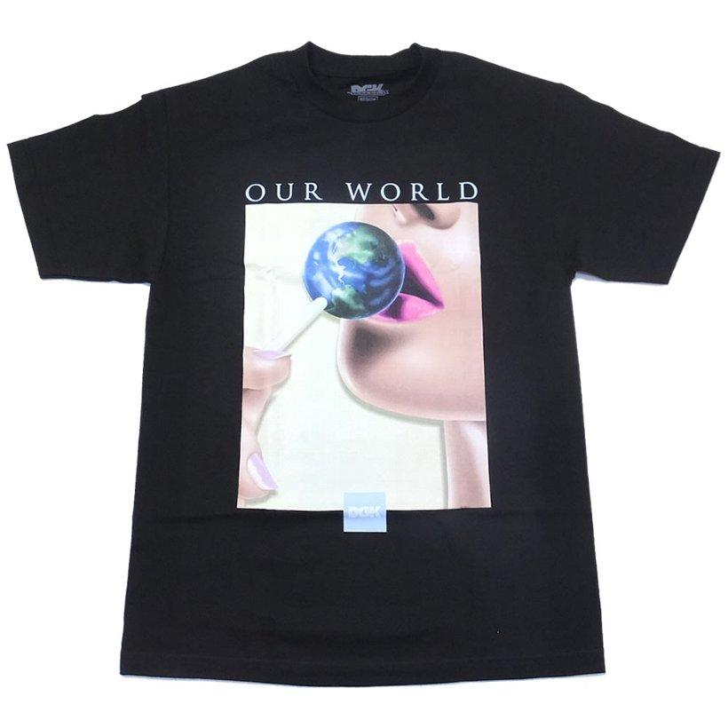 ディージーケー DGK Tシャツ 半袖 メンズ レディース OUR WORLD TEE DT-4007 夏 ブランド おしゃれ ストリート系 B系 HIPHOP ヒップホップ 大きいサイズ | DGK | 02