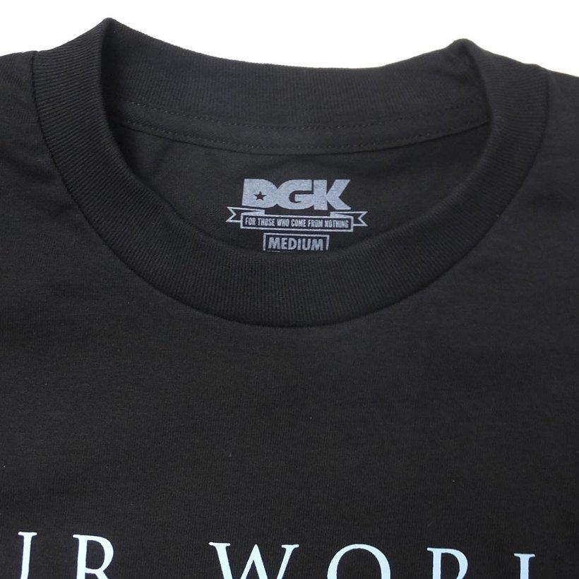 ディージーケー DGK Tシャツ 半袖 メンズ レディース OUR WORLD TEE DT-4007 夏 ブランド おしゃれ ストリート系 B系 HIPHOP ヒップホップ 大きいサイズ | DGK | 05