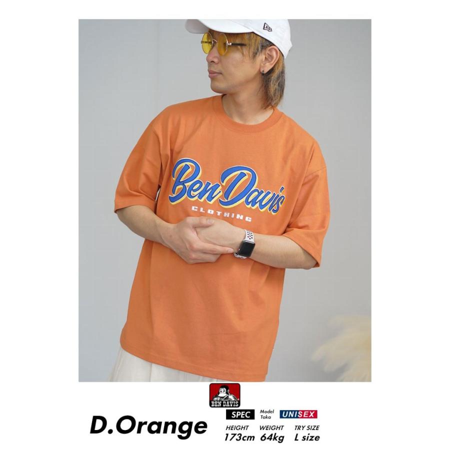 BEN DAVIS（ベンデイビス） Tシャツ メンズ 半袖 オーバーサイズ