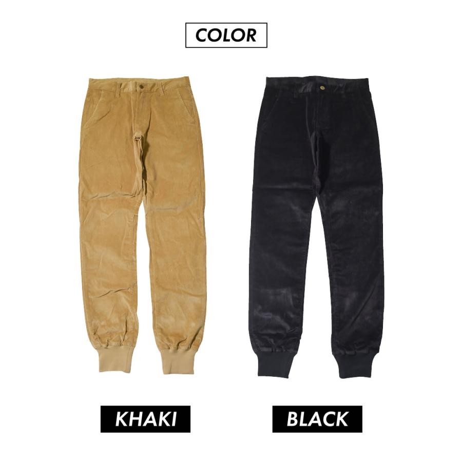 コーデュロイパンツ メンズ ジョガーパンツ ブランド ワイド
