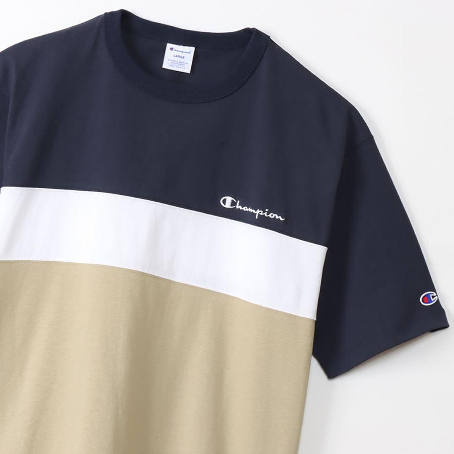 Champion チャンピオン Tシャツ メンズ レディース ロゴ ワンポイントUSAコットン 23SS ベーシック C3-X340｜dj-dreams｜13