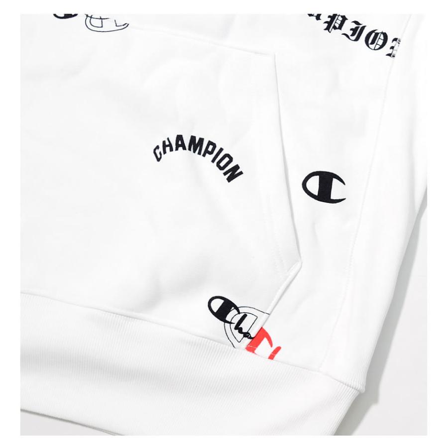 チャンピオン L リバースウィーブ ロゴ パーカー 裏起毛 あったか