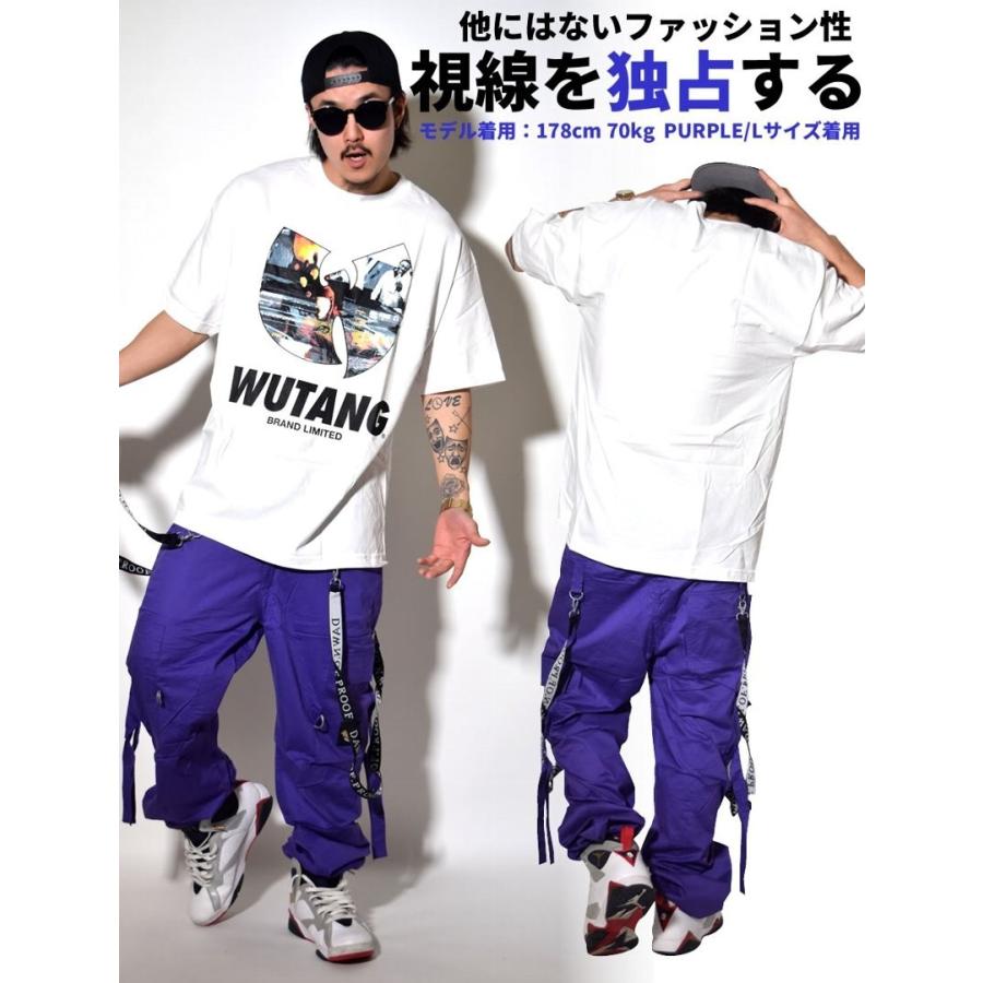 ヒップホップ ダンスパンツ 衣装 ロングパンツ 無地 シンプル ブランド