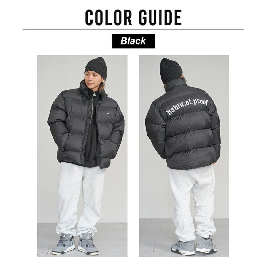 中綿 ジャケット メンズ ブランド 黒 暖かい 軽量 アウター 大きい