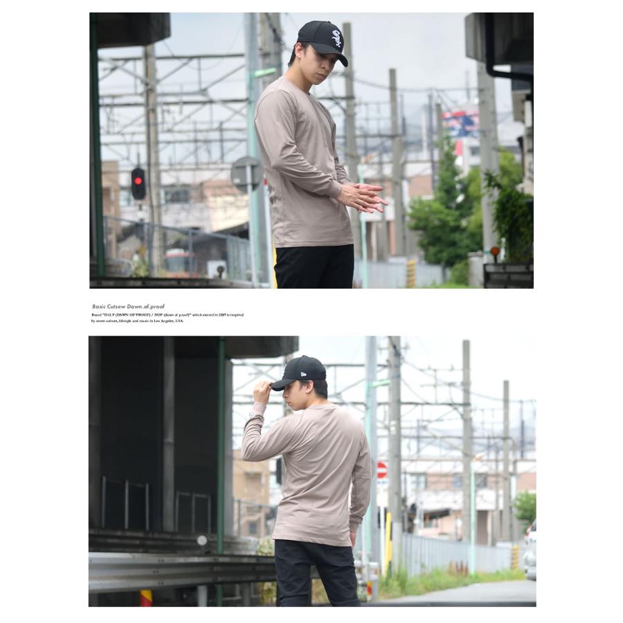 Tシャツ メンズ 長袖 無地 ストリート 厚手 おしゃれ ビッグシルエット