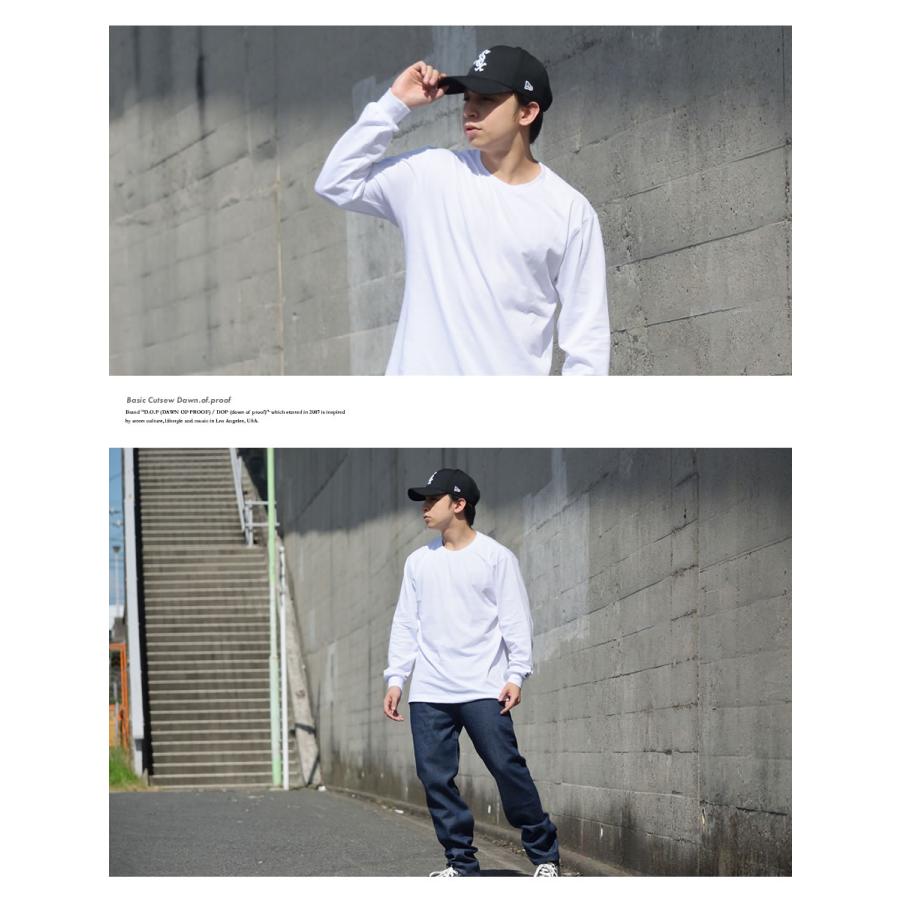 Tシャツ メンズ 長袖 無地 ストリート 厚手 おしゃれ ビッグシルエット