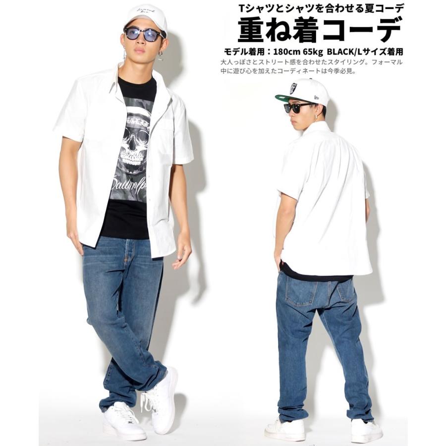 Tシャツ メンズ レディース 半袖 夏服 ブランド スカル ドクロ 髑髏