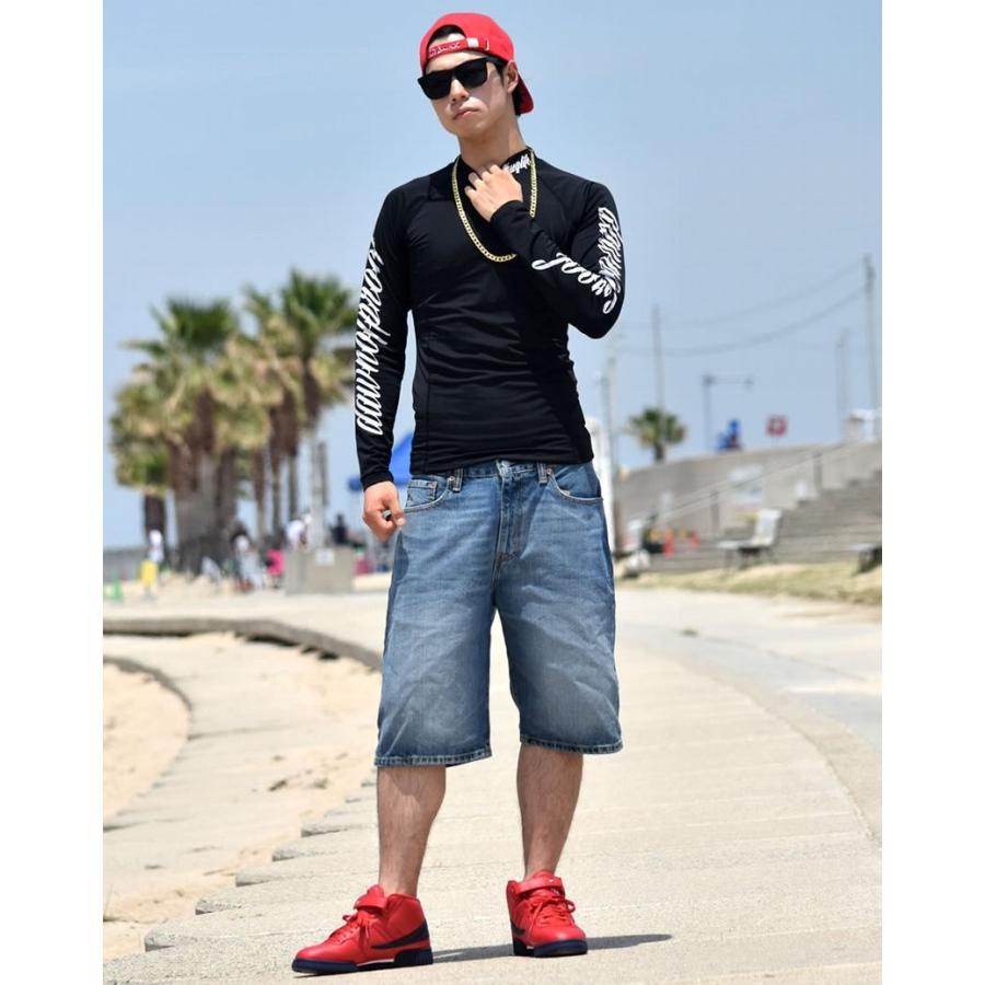 ラッシュガード メンズ 長袖 水着 Tシャツ 夏 ブランド 白 黒