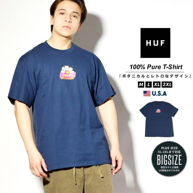 Huf ハフ Tシャツ メンズ レディース 半袖 フラワー ネイビー 紺色 Ts 海外モデル 大きいサイズ対応 夏 ブランド おしゃれ ストリート系 B系 Hiphop Fhtt046 Djドリームス 通販 Yahoo ショッピング