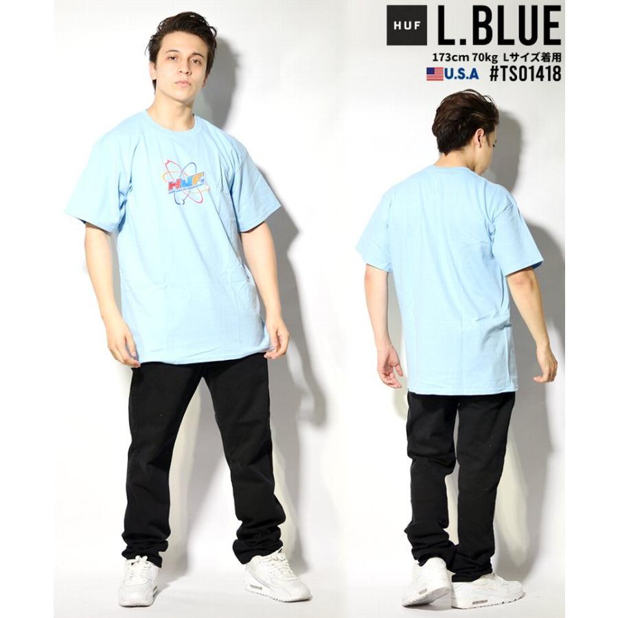 Huf ハフ Tシャツ メンズ 半袖 夏 涼しい Brain Chemistry 海外モデ ル ストリート系 ブランド スケーターファッション Sk8 青 ライトブルー Fhtt075 Djドリームス 通販 Yahoo ショッピング