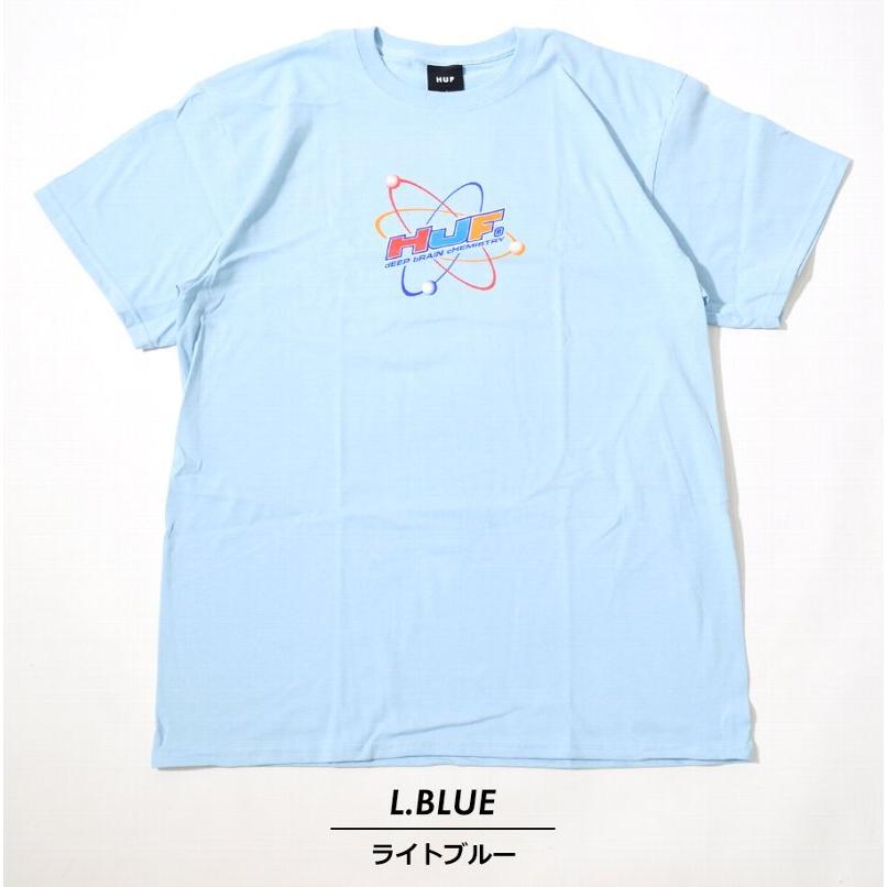Huf ハフ Tシャツ メンズ 半袖 夏 涼しい Brain Chemistry 海外モデ ル ストリート系 ブランド スケーターファッション Sk8 青 ライトブルー Fhtt075 Djドリームス 通販 Yahoo ショッピング