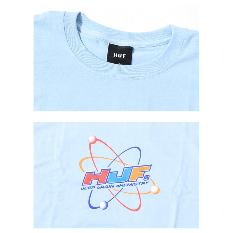 Huf ハフ Tシャツ メンズ 半袖 夏 涼しい Brain Chemistry 海外モデ ル ストリート系 ブランド スケーターファッション Sk8 青 ライトブルー Fhtt075 Djドリームス 通販 Yahoo ショッピング
