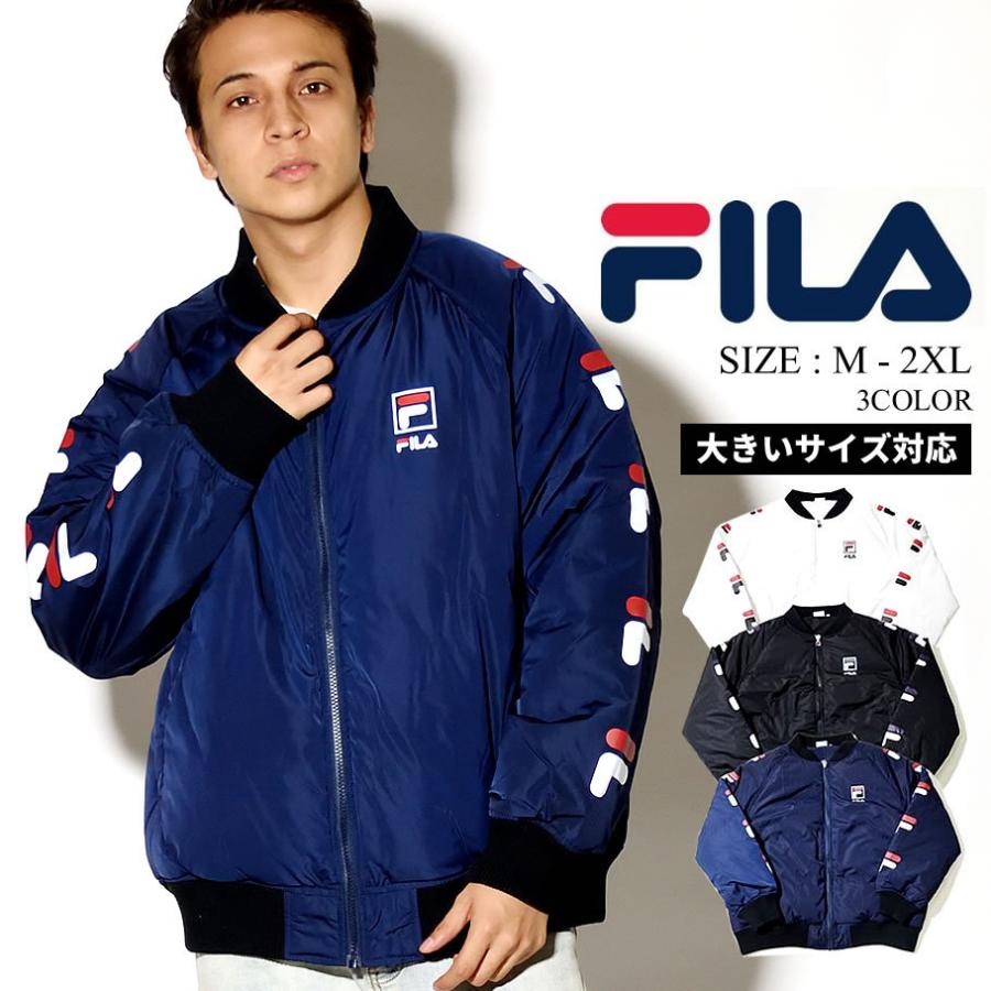 日本未発売 海外モデル Fila Ma 1 ボンバージャケット メンズ コーデ 春 カジュアル Fm9508 大きいサイズ Fljt012 大きいサイズ服 Djドリームス 通販 Yahoo ショッピング
