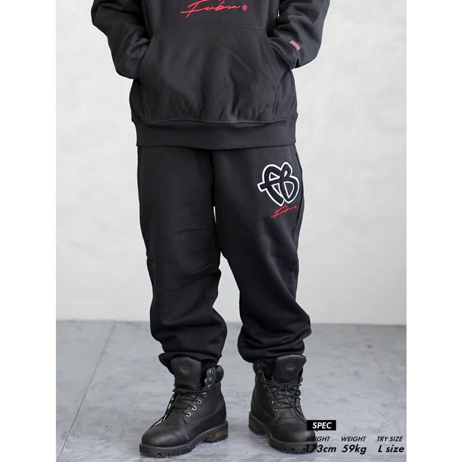 FUBU（フブ） スウェットパンツ メンズ ロング ブラック M L XL 2XL