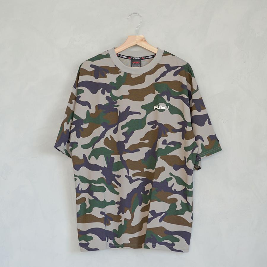 FUBU（フブ） tシャツ メンズ 半袖 大きいサイズ 迷彩柄 メイサイ
