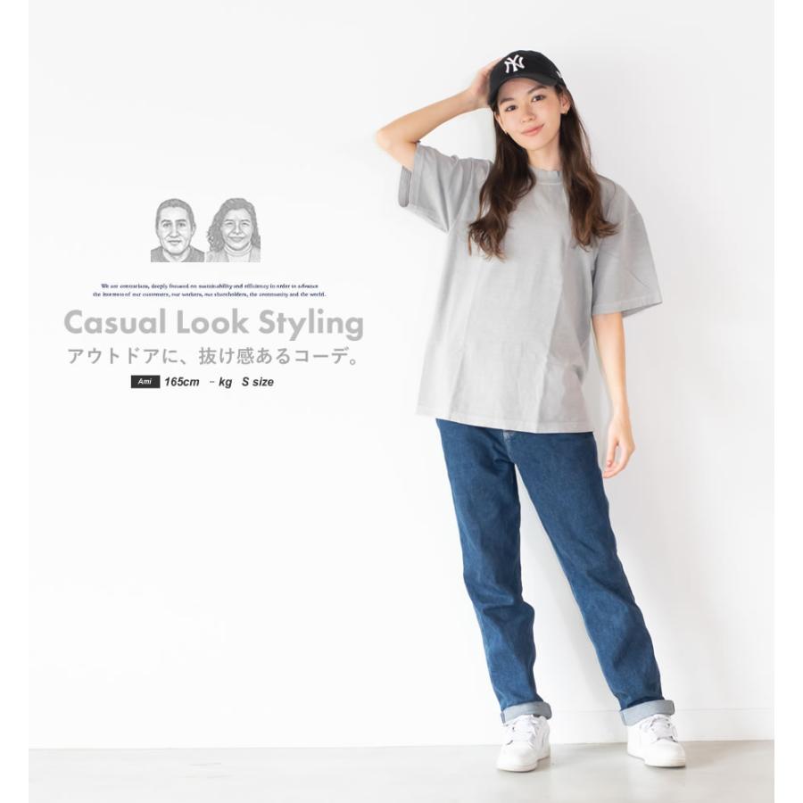 LOS ANGELES APPAREL ロサンゼルスアパレル Tシャツ メンズ レディース 6.5オンス ピグメント クルーネックTシャツ 1801GD ゆったり おしゃれ 無地 ブランド｜dj-dreams｜09