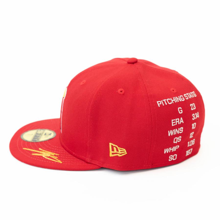 大谷翔平 キャップ ニューエラ メンズ 59FIFTY Shohei Ohtani American League MVP & Home Runs Leaders ロサンゼルス・エンゼルス 14339796｜dj-dreams｜05