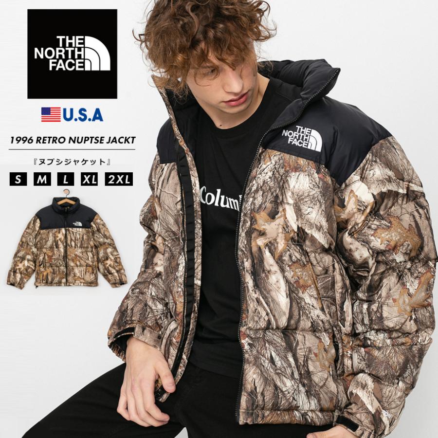 US企画 ノースフェイス 1996 Retro Nuptse カモフラ(M) | labiela.com