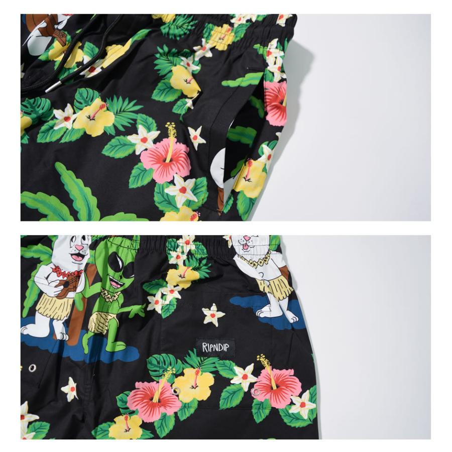 RIPNDIP リップンディップ ハーフパンツ メンズ 水着 ボードショーツ 総柄 プリント RND9329 サーフパンツ トランクスの画像