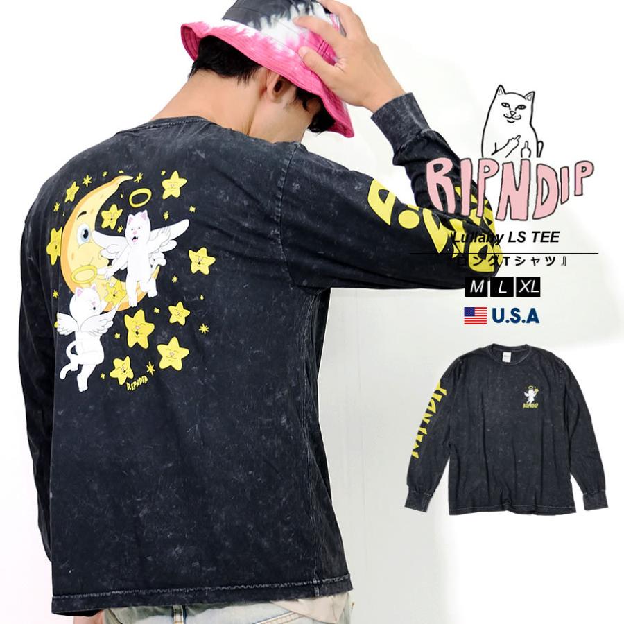 RIPNDIP（リップンディップ） Tシャツ メンズ 長袖 ロンT ララバイ 