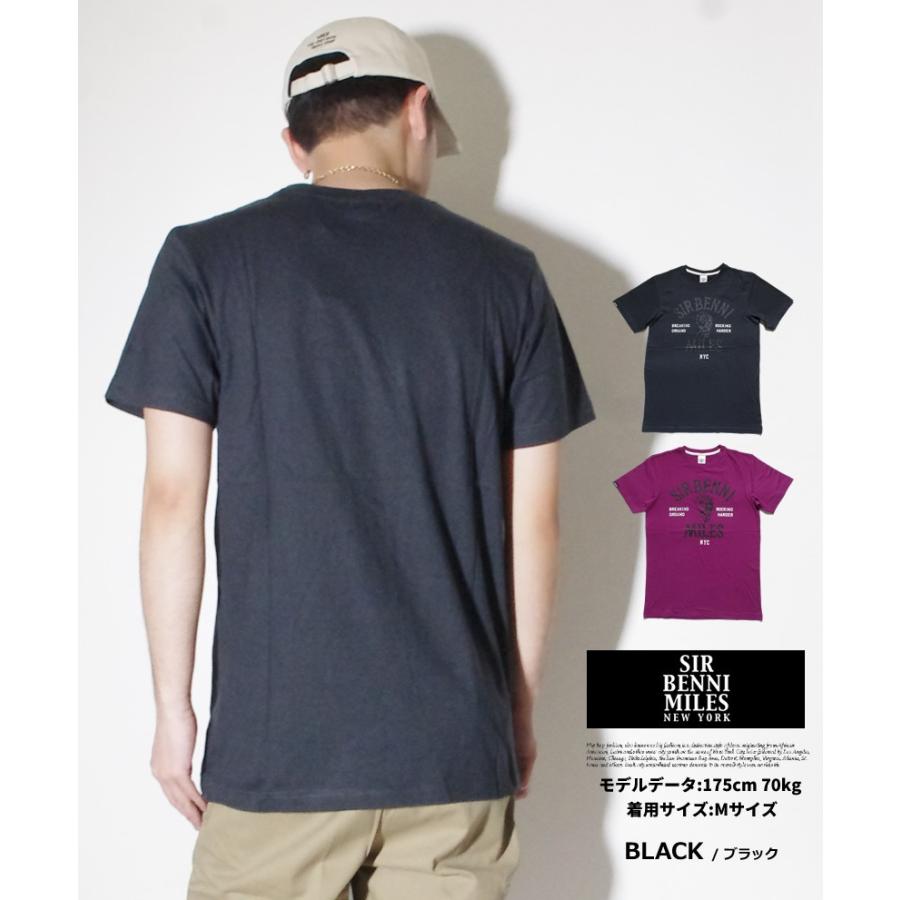 SIR BENNI MILES Tシャツ メンズ レディース トップス 半袖 春 