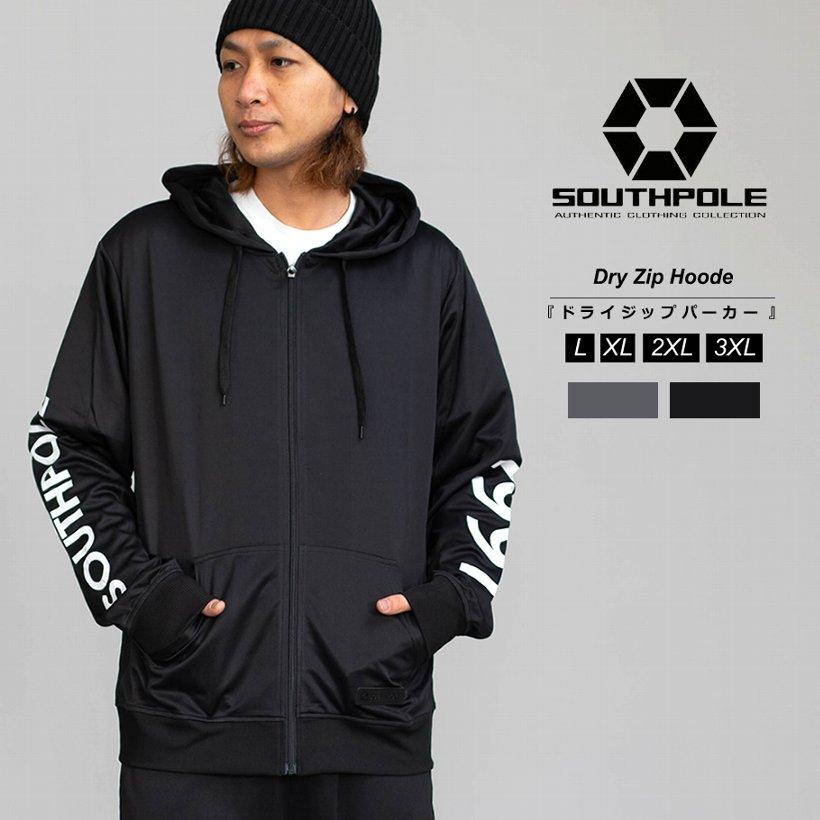 SOUTH POLE（サウスポール） パーカー メンズ 大きいサイズ ドライ 速