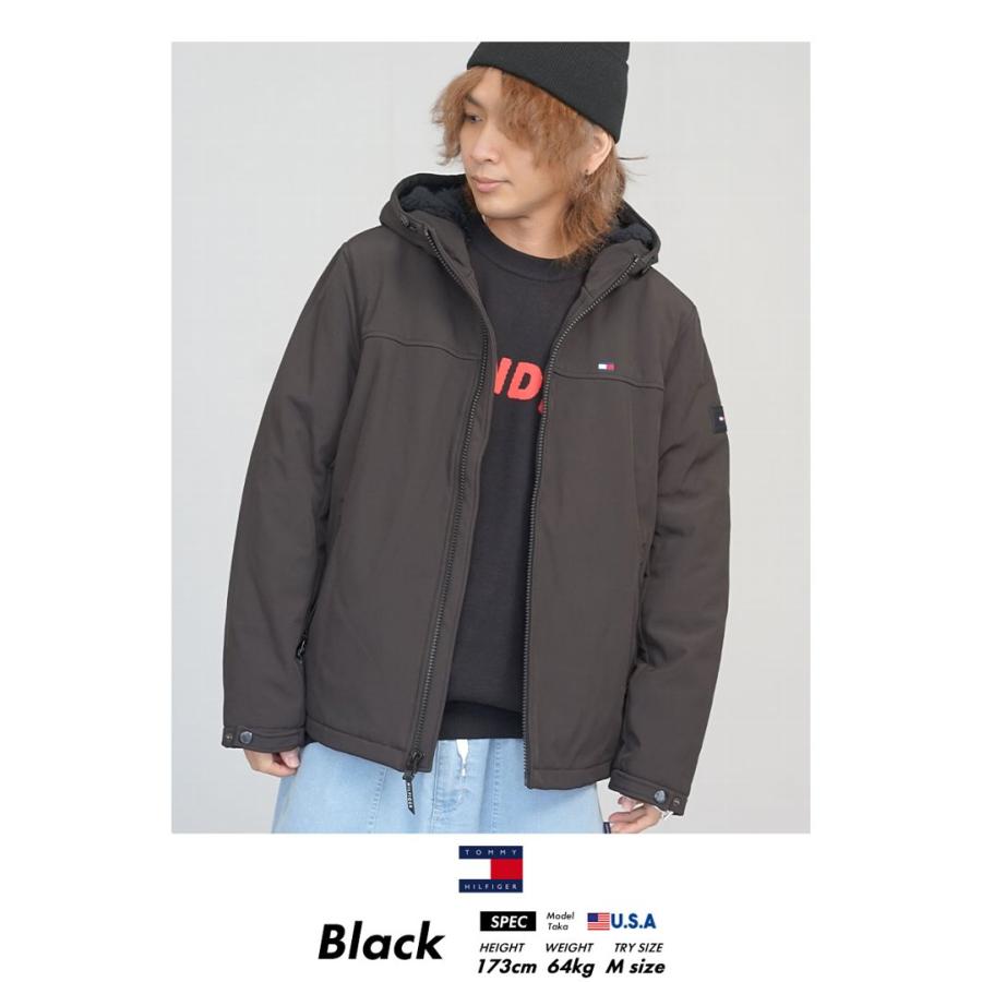 TOMMY HILFIGER（トミー・ヒルフィガー） メンズ 裏ボアジップ 