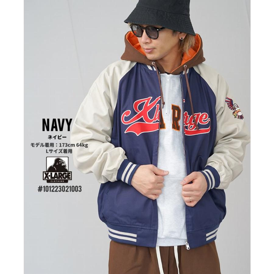 XLARGE（エクストラ ラージ） スタジャン メンズ リバーシブル 