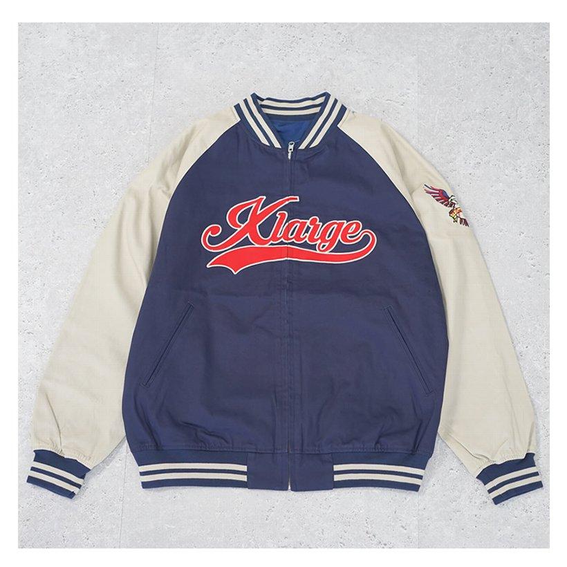 XLARGE（エクストラ ラージ） スタジャン メンズ リバーシブル 