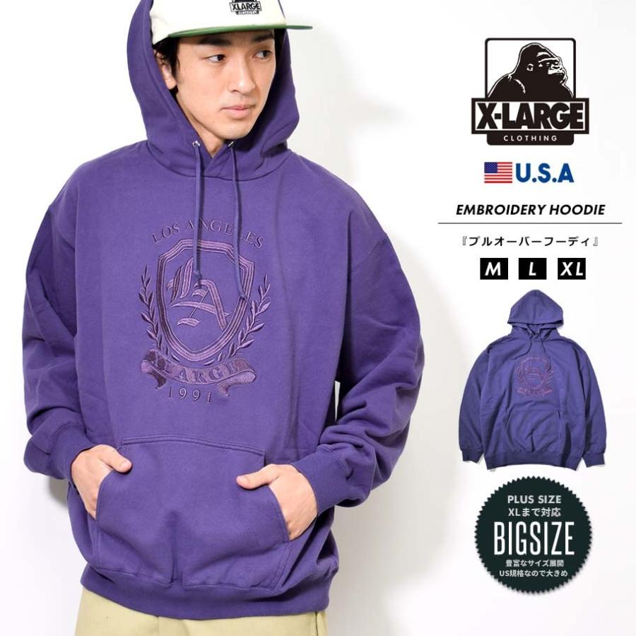 Xlarge エクストララージ パーカー メンズ 裏毛 ストリート ファッション ブランド パープル 紫 22春 新作 Xlpt032 Djドリームス 通販 Yahoo ショッピング