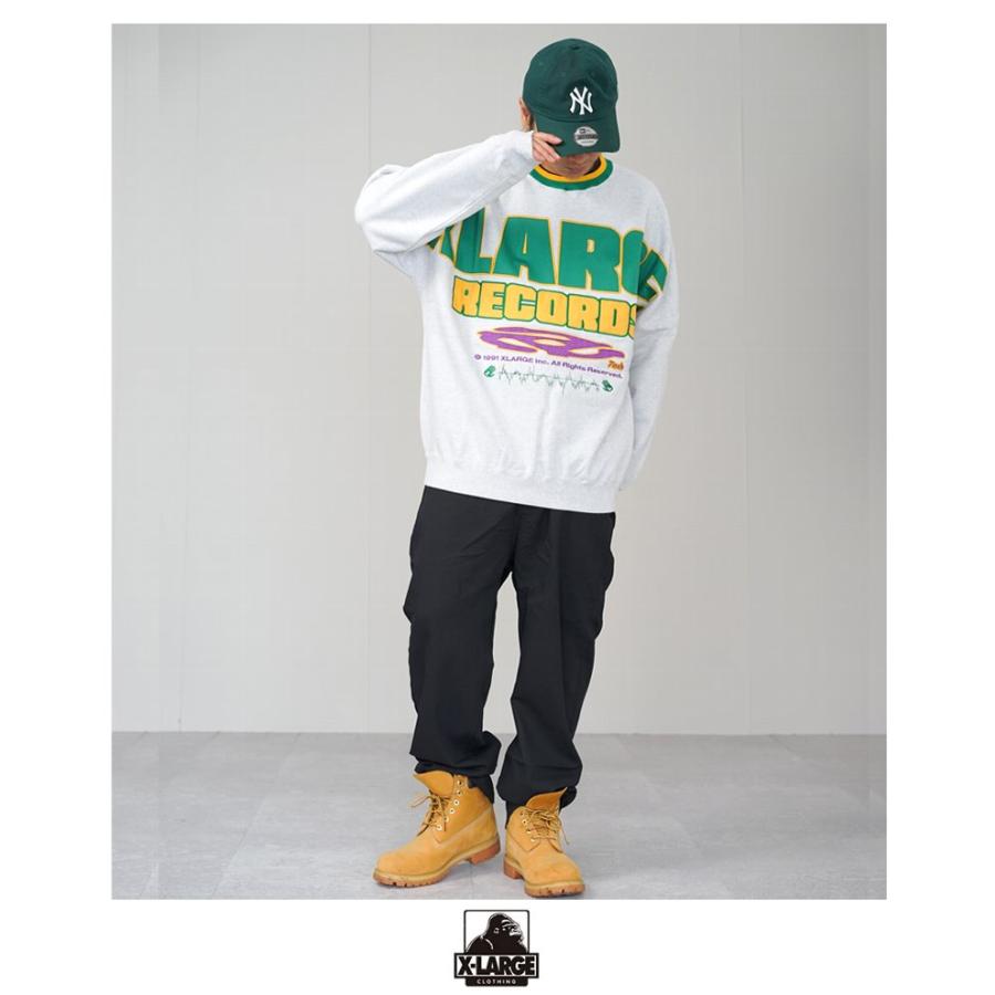 XLARGE（エクストラ ラージ） トレーナー メンズ ロゴ 刺繍 裏毛 