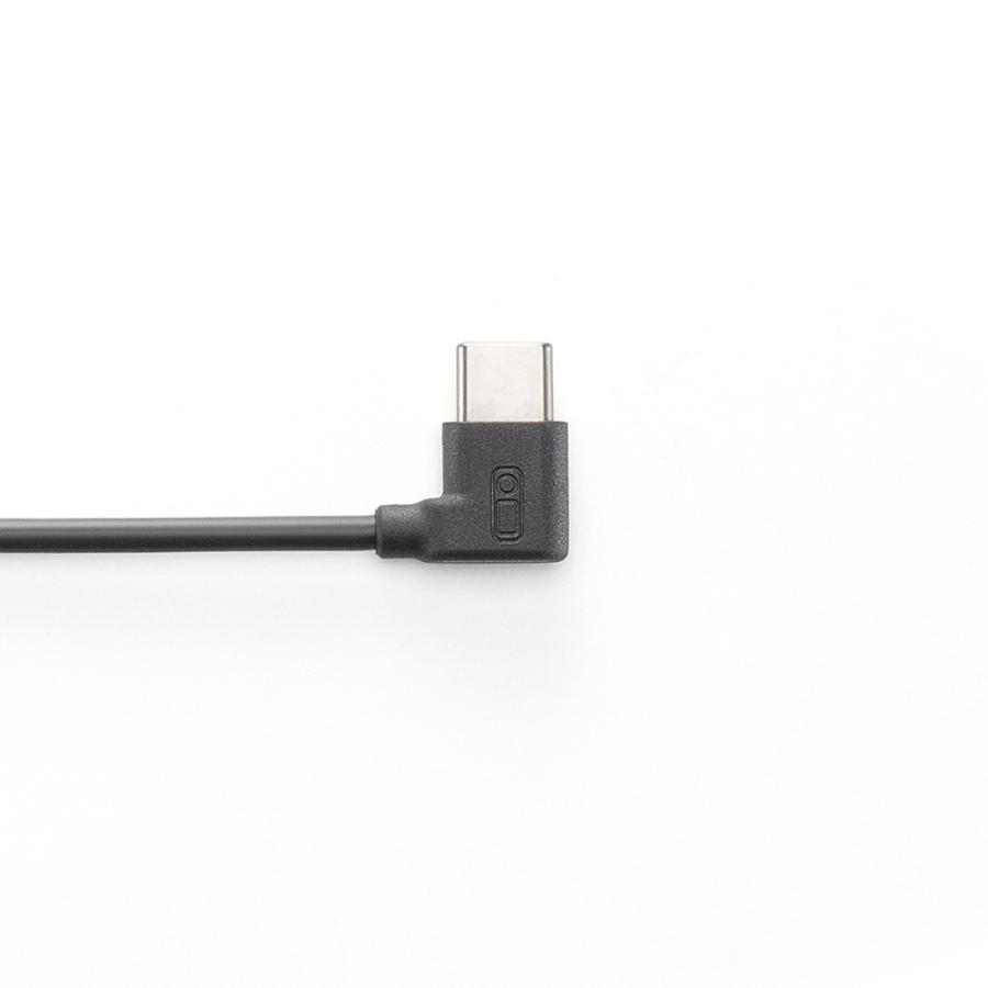 DJI スマートフォン充電／音声録音ケーブル（USB-C − Lightning