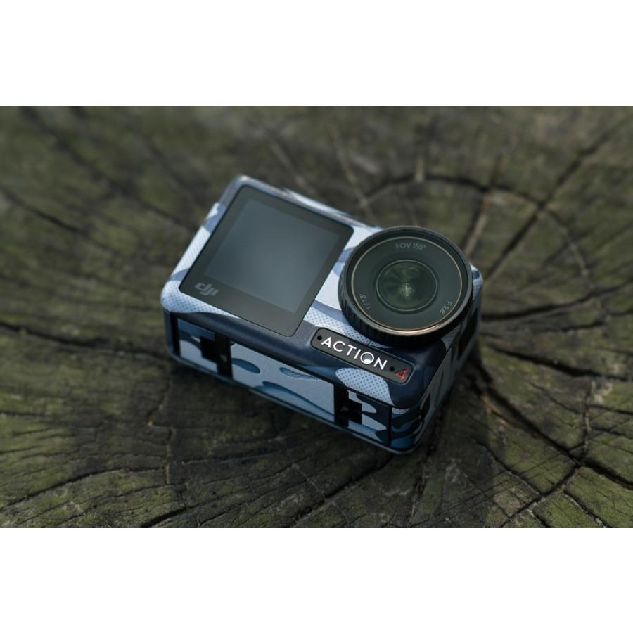 DJI DJI Osmo Action 4 カメラ保護シート (カモフラージュブルー