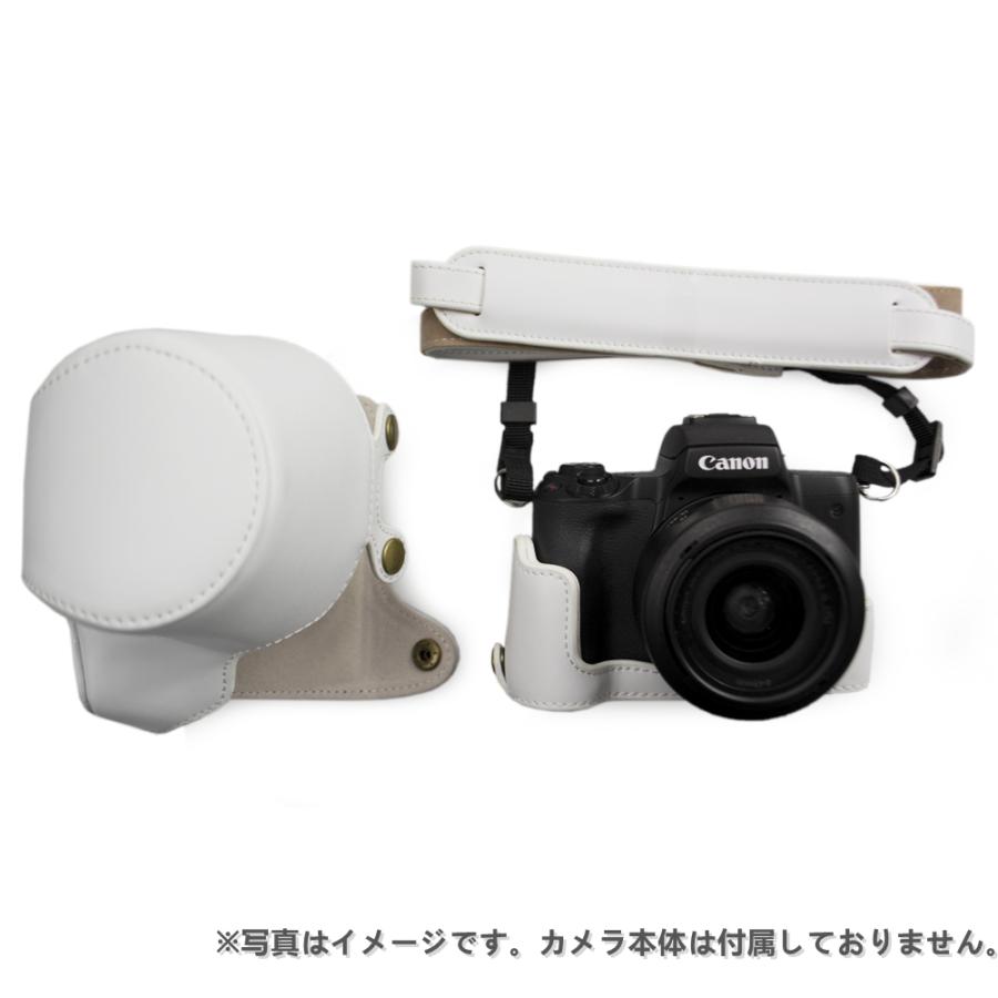 Canon EOS Kiss M/M2/EOS M50/EOS M50 Mark 2 専用カメラケース カメラ 