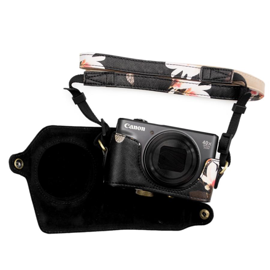 SX720 HS / SX730 SX740用カメラケース PUレザー 全面保護型 SX720 HS / SX730 SX740用カメラケース PUレザー 全面保護型
