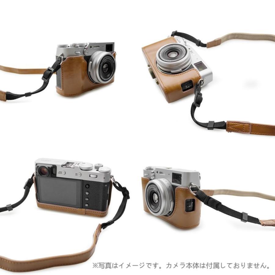kinokoo FUJIFIFILM X100V ケース カメラケース ショルダーストラップ