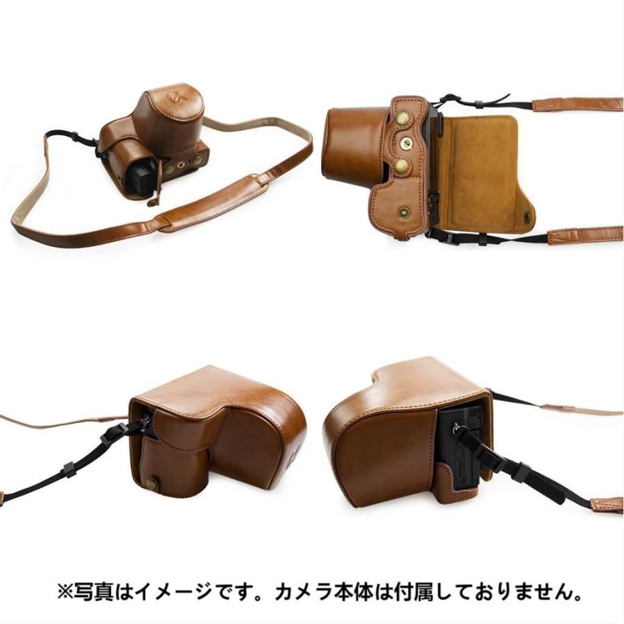 SONY ソニー A6400 A6100専用カメラケース 16-50 mmレンズ対応 PU