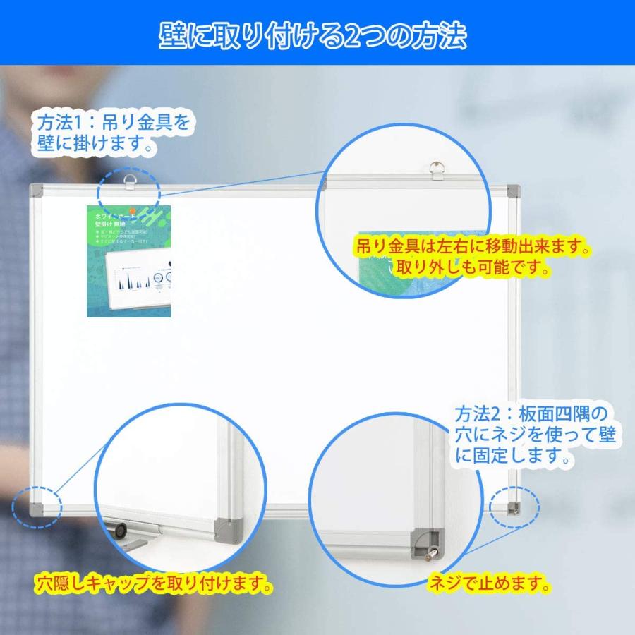 最新作 ホワイトボード マグネット 壁掛け おしゃれ 子供 無地 1800 900 マーカー付き 会議 事務所 オフィス お絵かき 掲示板 マーカーセット付き 白板 Aynaelda Com