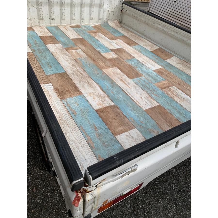 軽トラック　荷台クッションフロアマット アンティーク　おしゃれな柄 | 