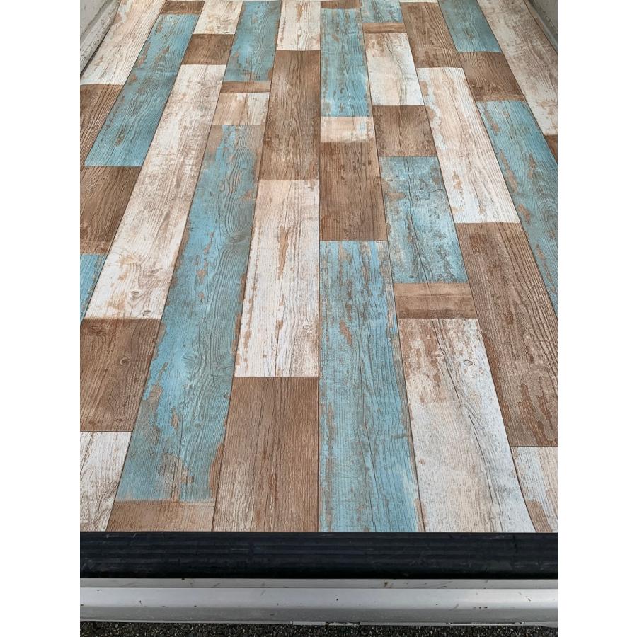 軽トラック　荷台クッションフロアマット アンティーク　おしゃれな柄 |  | 02