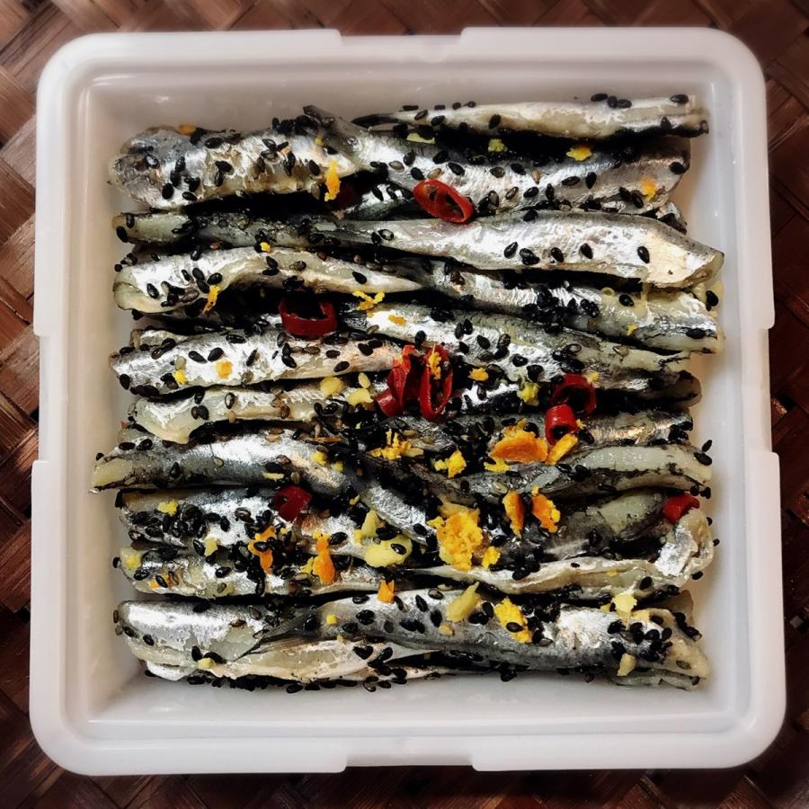 いわしのごま漬け 酸っぱめ 200g : DK HOUSE - 通販 - Yahoo!ショッピング