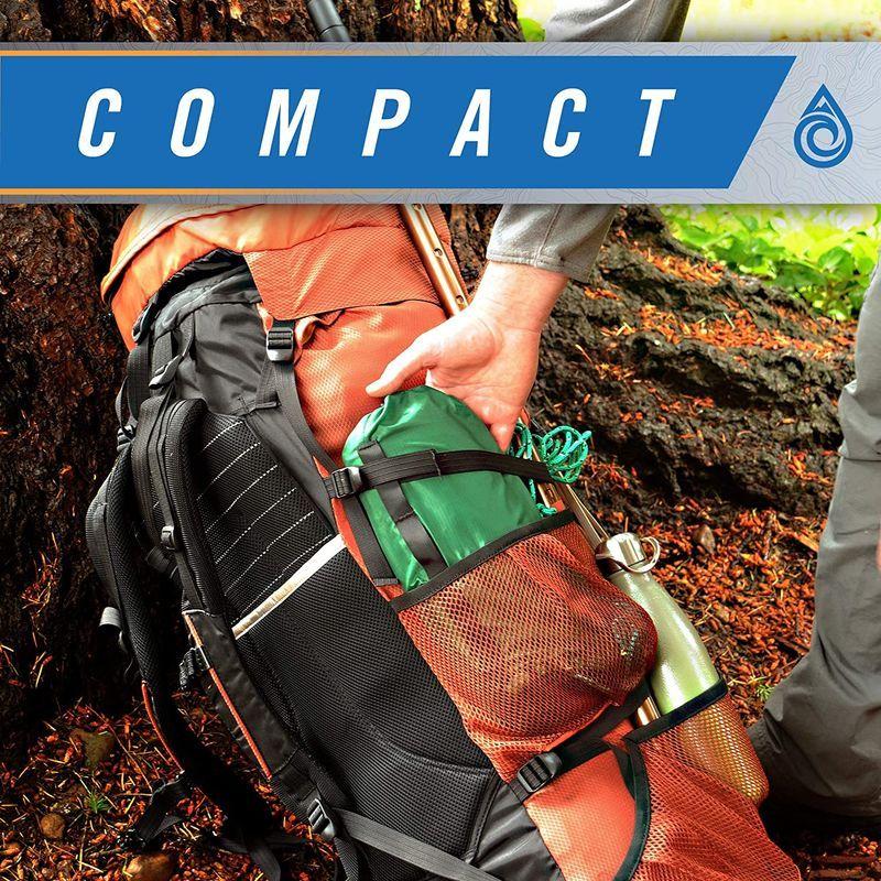 Aqua Quest (アクアクエスト) Guide 超軽量 防水 タープ シルナイロン バックパッキング - 3 x 2， 3 x 3， Quest アクアクエスト Guide 超軽量 防水 タープ シルナイロン バックパッキング 2， 3，