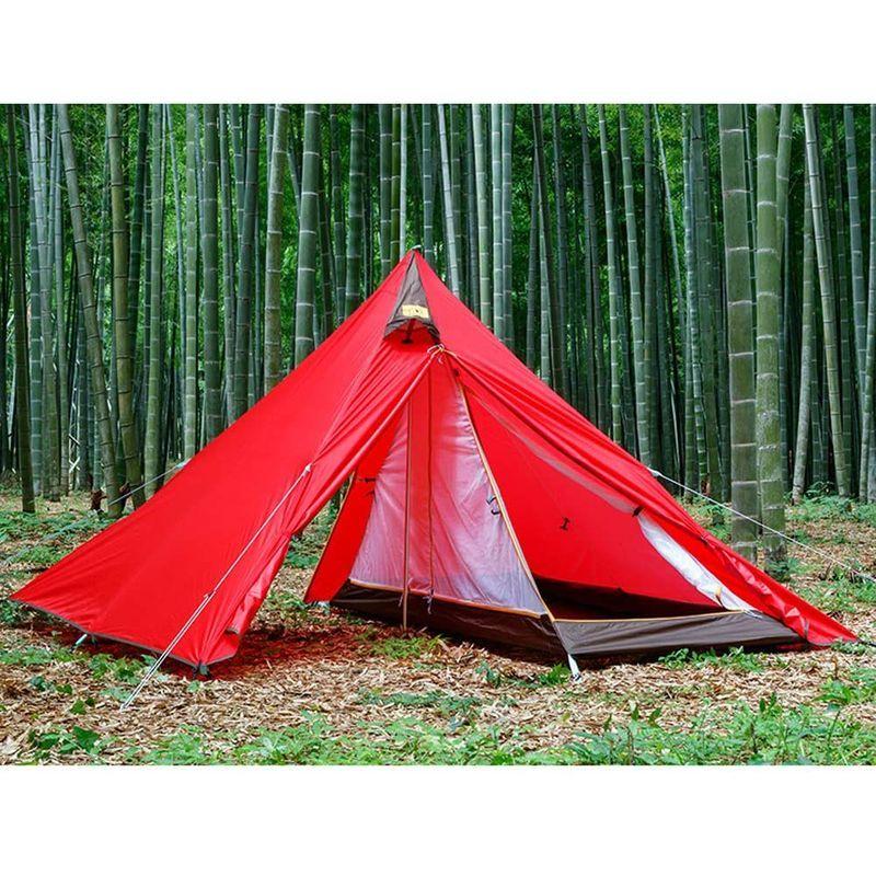 テンマクデザイン×キャンパンダ パンダ レッド パンダ レッド