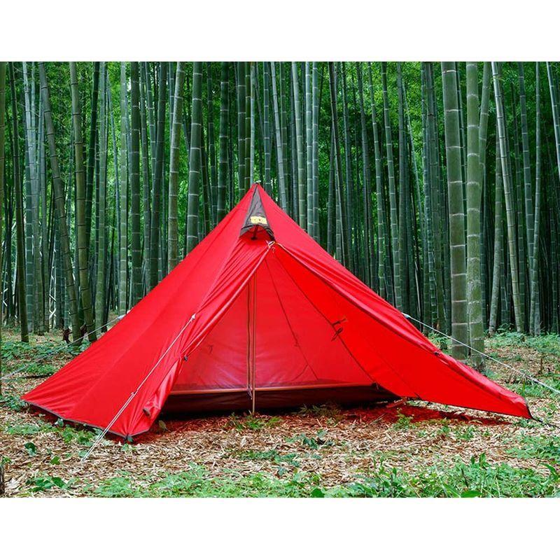 テンマクデザイン×キャンパンダ パンダ レッド パンダ レッド