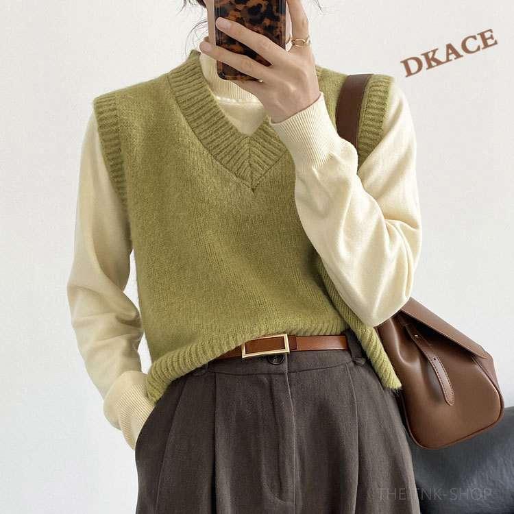 ニット ベスト レディース Vネック ニットベスト ショート丈 ベスト 春 おしゃれ ニットベスト 韓国風 大きいサイズ ベスト コーデ スクール u R5o6oy1xkr Dk商事 通販 Yahoo ショッピング