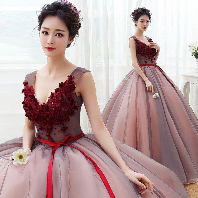 新作入荷 エンパイア ドレス Vネック ノースリーブ 花嫁 結婚式 ウェディングドレス ロングドレス編み上げ 演奏会 ベアトップ チュール 贅沢 お洒落 結婚式 Aライン サイズ L Pathwaysfl Org