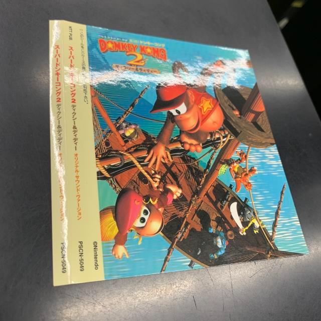 スーパードンキーコング2 LP サウンドトラック　サントラ　ディディー　任天堂 スーパードンキーコング2 ディクシー&ディディー オリジナル・サウンド
