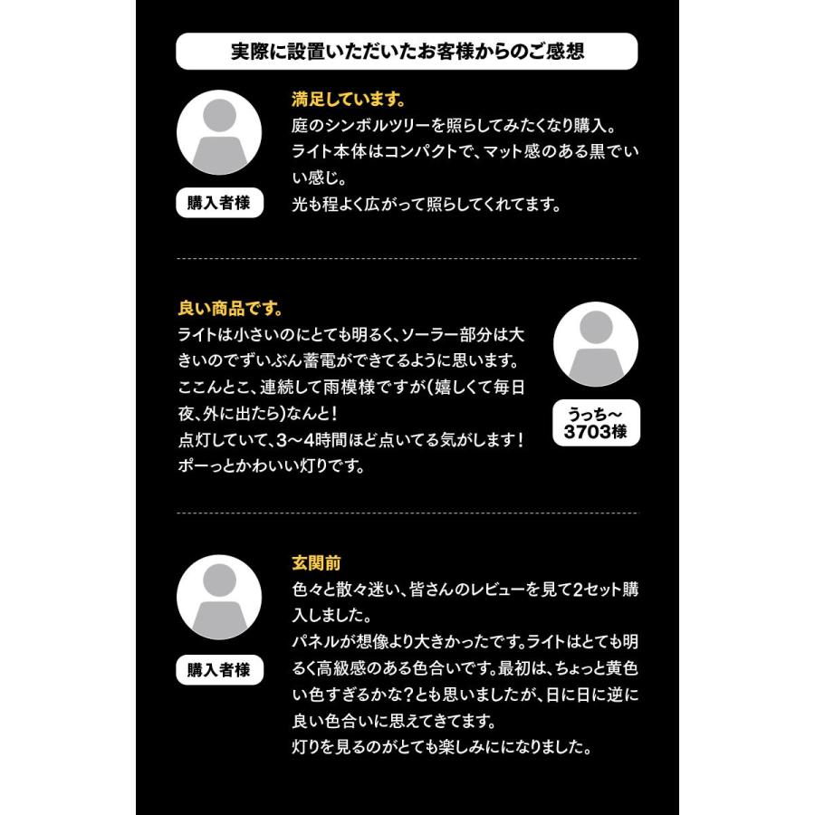 ソーラーライト 屋外 明るい 改良版 Ip68 防水 Ledスポットライト ガーデンライト 温暖色２灯 Ledイルミネーション 常夜灯 樅 ダイコン卸 直販部 通販 Yahoo ショッピング